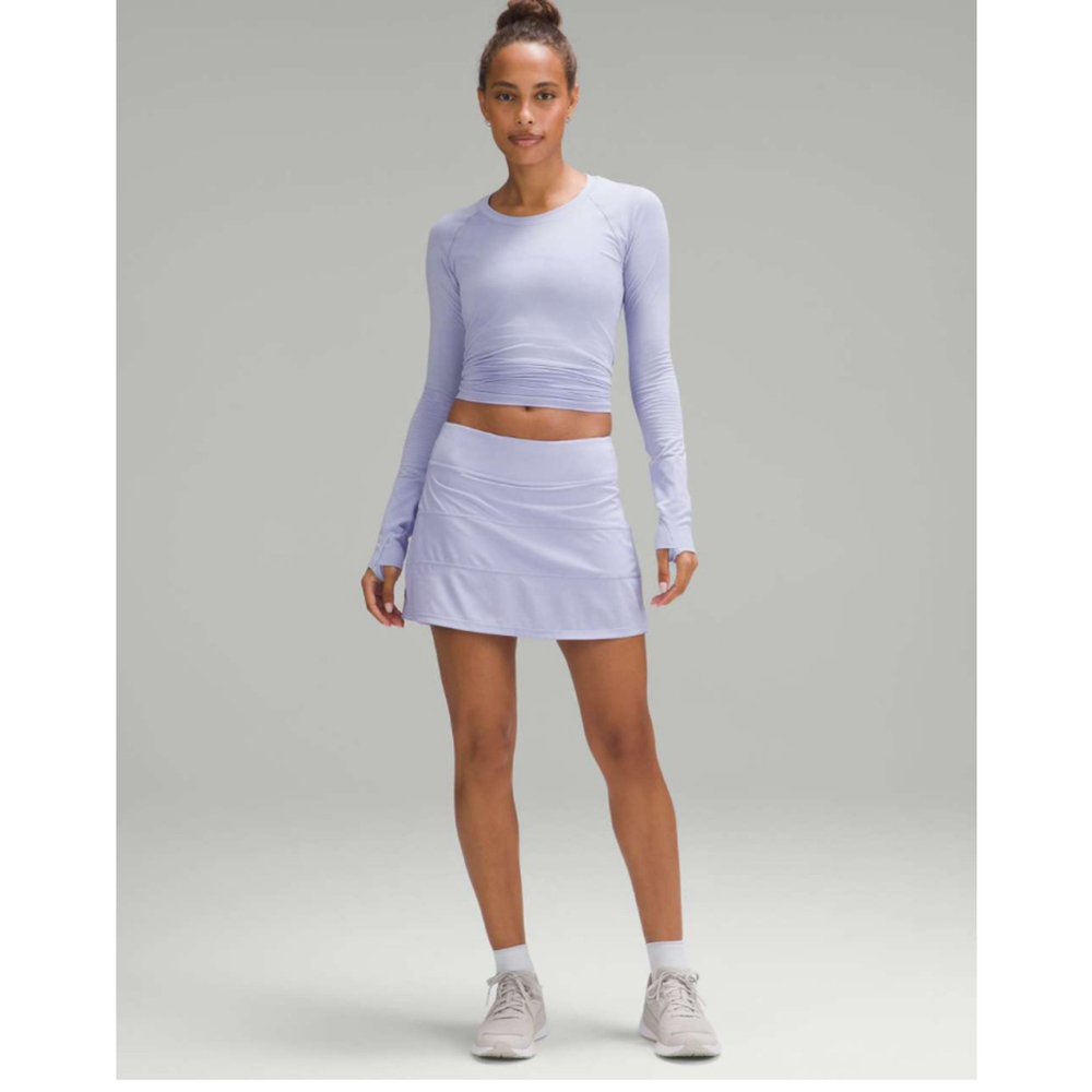 Lululemon Pace Rival Mid-Rise Skort 
Lilac Smoke Size‎ 4